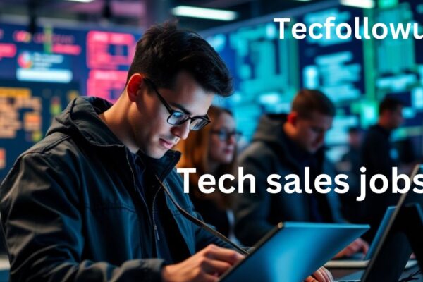 Tech sales jobs